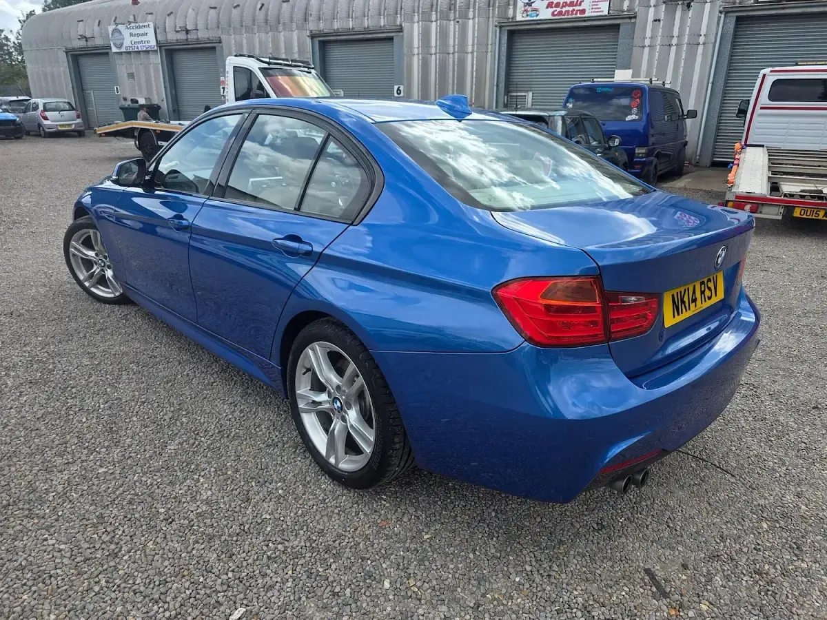 Used BMW 330 M Sport 2014 Blue Sedan