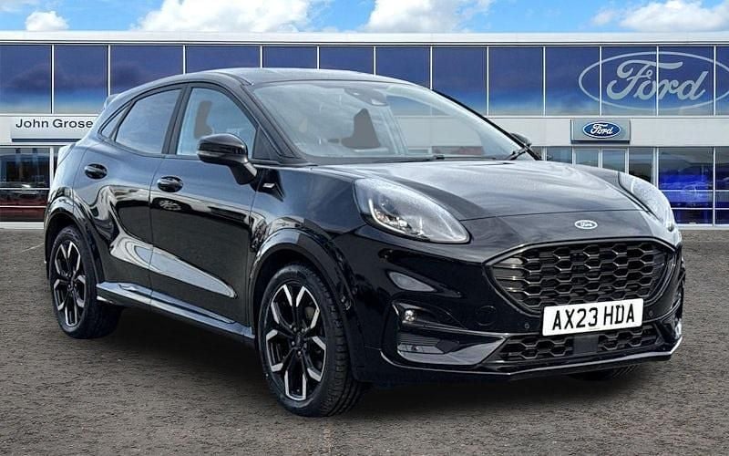 Black Used 2023 Ford Puma ST-Line X Hatchback | £16,995 (Fair price) - Image 1/3