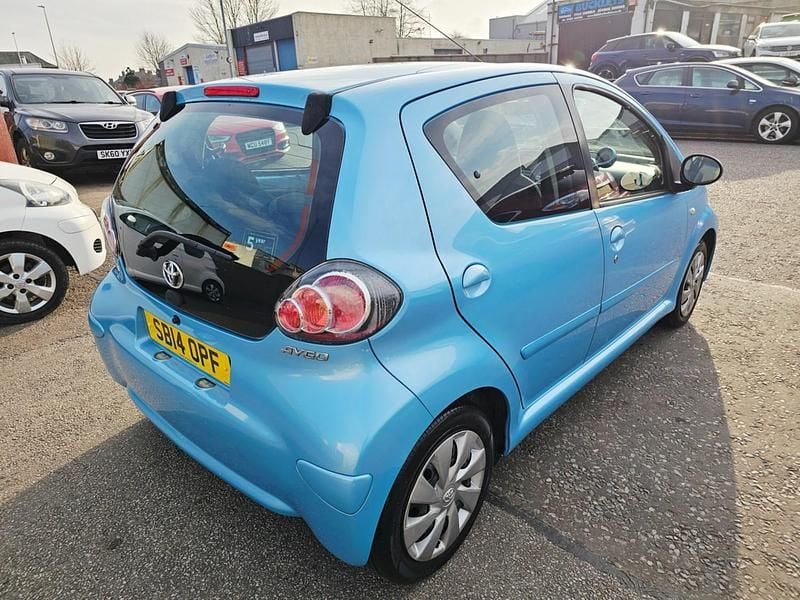 Used Toyota Aygo 2014 Blue Hatchback
