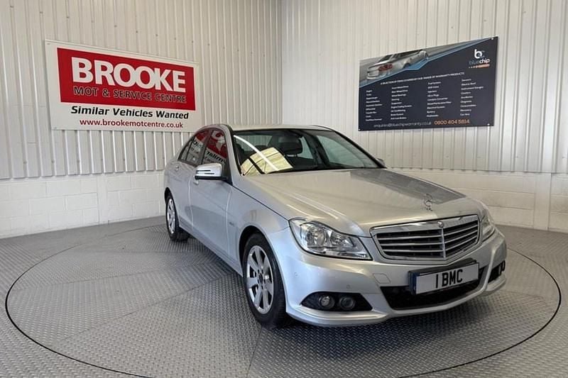 Silver Used 2012 Mercedes C180 Edition 1 Sedan | £7,590 (Fair price) - Image 1/1