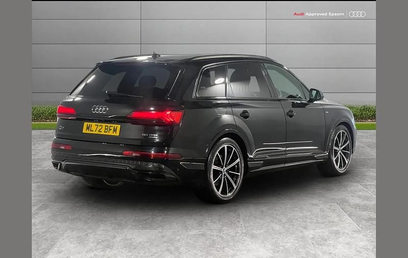 Used Audi Q7 Black Edition 334 HP (245 kW) 2022 Black SUV