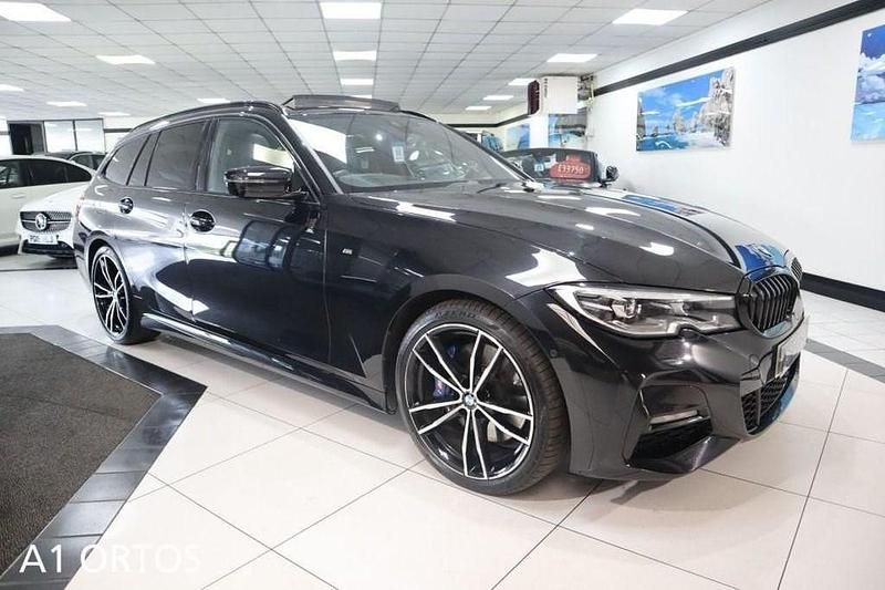 Black Used 2019 BMW 330 M Sport Estate | £29,949 (Expensive) - Image 1/4