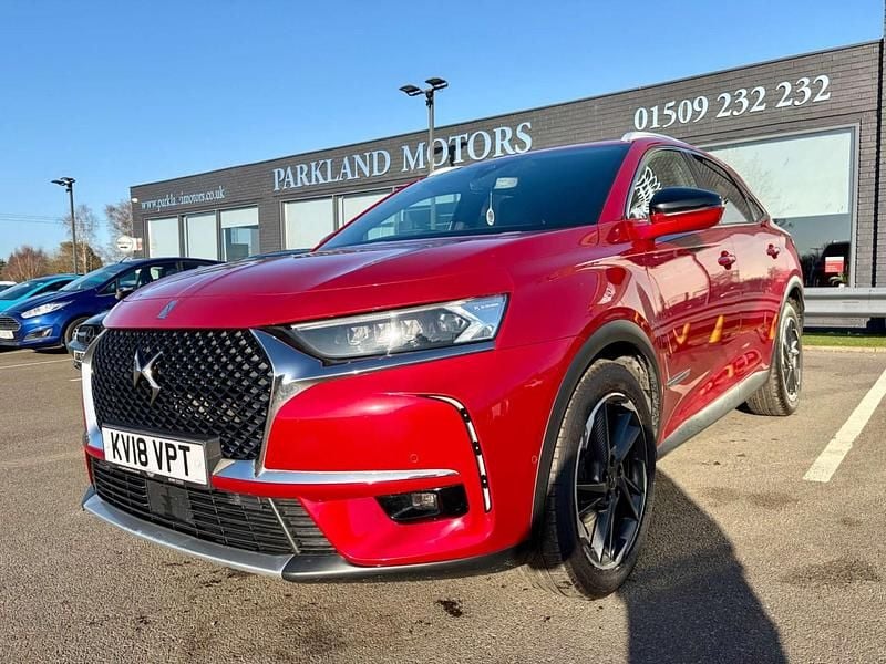 Used DS Automobiles DS7 Crossback Prestige 130 HP (95 kW) 2018 Red SUV