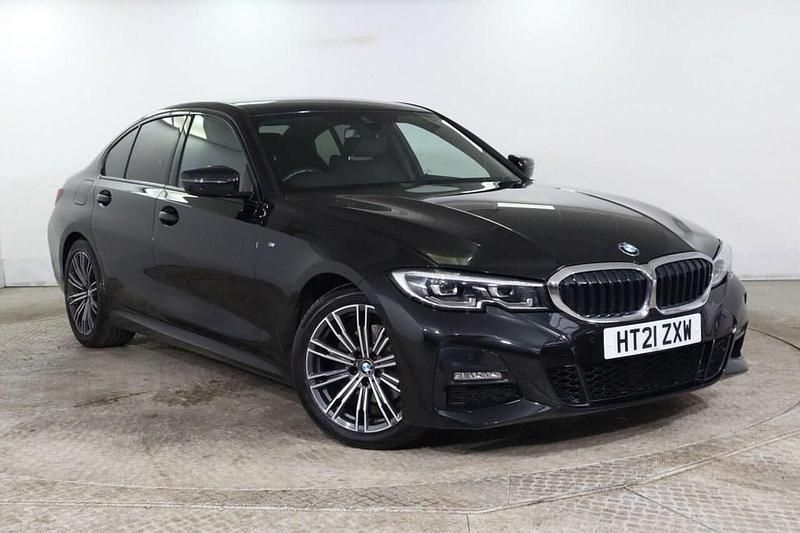 Black Used 2021 BMW 320 M Sport Sedan | £20,975 (Good price) - Image 1/1