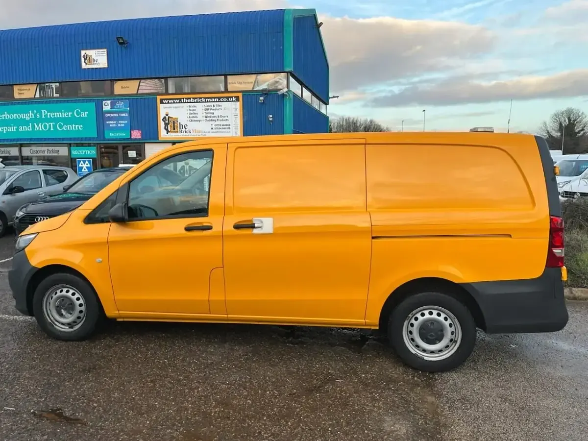 Used Mercedes Vito Progressive 2021 Yellow Van