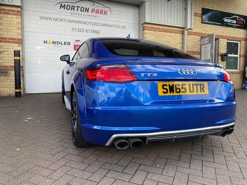 Used Audi TTS Comfort 2015 Blue Coupe