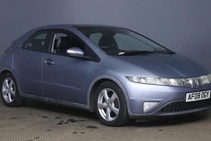 Used Honda Civic ES 138 HP (101 kW) 2008 Blue Hatchback