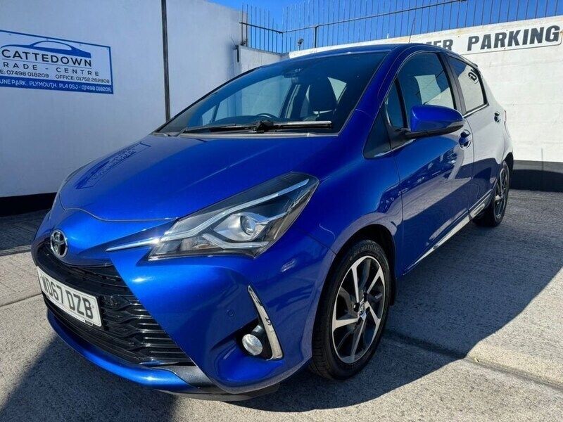 Blue Used 2018 Toyota Yaris Hatchback | £6,995 (Fair price) - Image 1/4