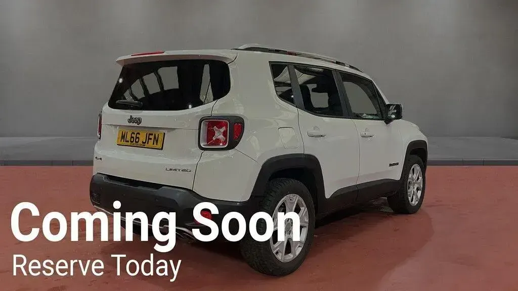 Usado Jeep Renegade Limited 2016 Blanco SUV