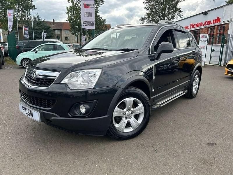 Black Used 2015 Vauxhall Antara S SUV | £5,995 (Expensive) - Image 1/4