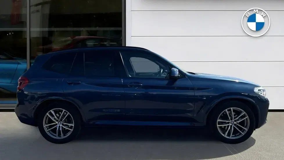 Used BMW X3 M Sport 187 HP (137 kW) 2018 Blue SUV