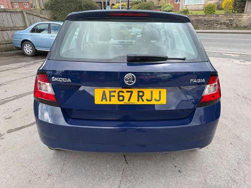 Used Skoda Fabia 2017 Blue Hatchback