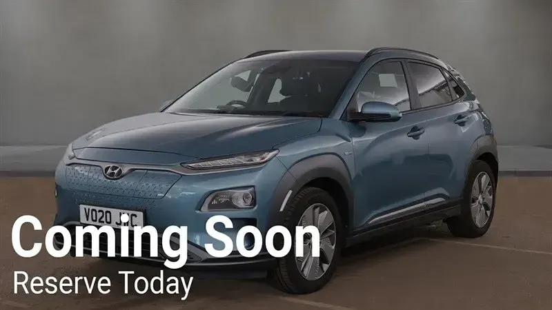 Used Hyundai Kona Premium SE 150 kW (204 HP) 2020 Blue SUV