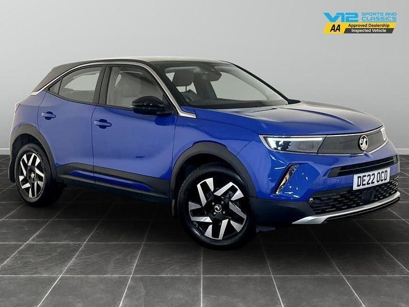 Blue Used 2022 Vauxhall Mokka Edition SUV | £13,595 (Good price) - Image 1/2