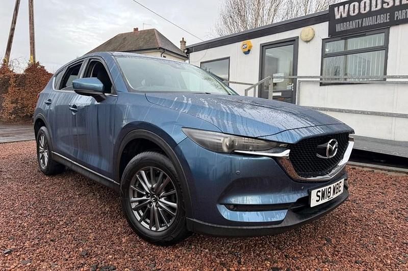 Used Mazda CX-5 150 HP (110 kW) 2018 Blue SUV
