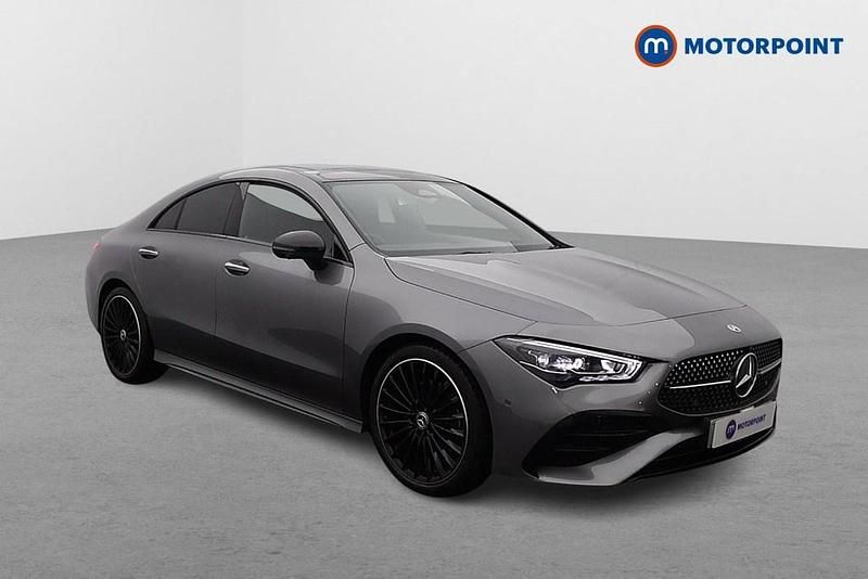 Grey Used 2023 Mercedes CLA220 AMG Line Premium Plus Sedan | £27,449 (Fair price) - Image 1/4