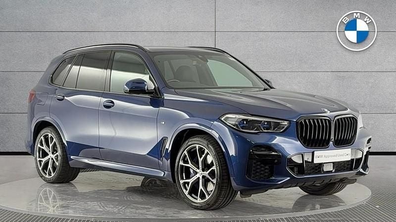 Used BMW X5 M Sport 282 HP (207 kW) 2023 Blue SUV