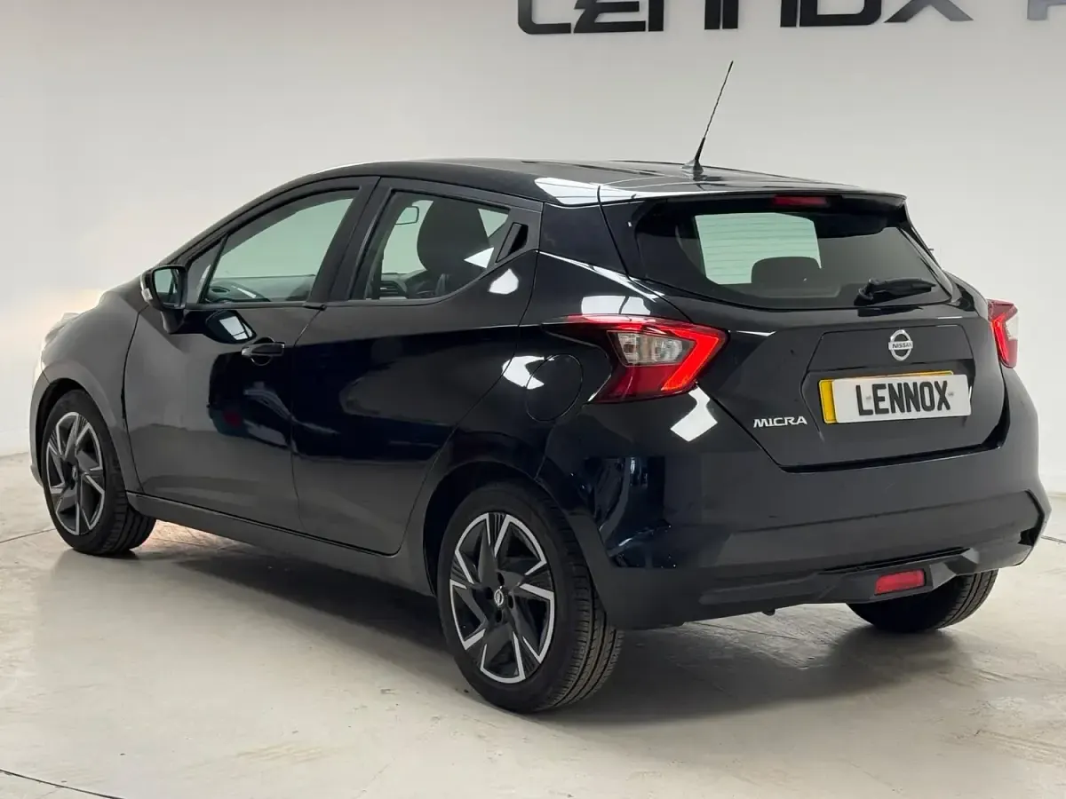 Used Nissan Micra Acenta 92 HP (67 kW) 2022 Black Hatchback