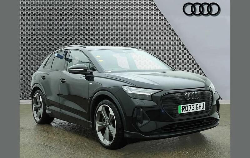 Used Audi Q4 e-tron Black Edition 219 kW (299 HP) 2023 Black SUV