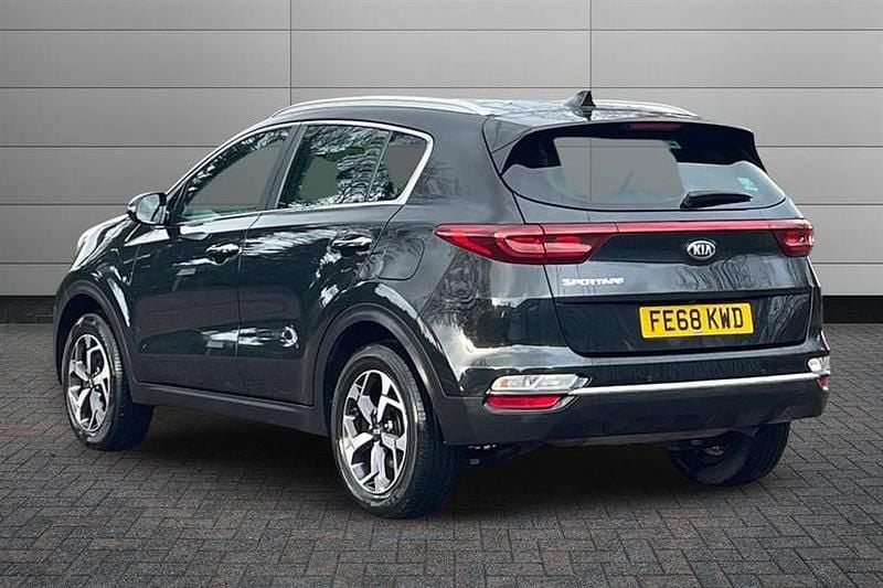 Used Kia Sportage 130 HP (95 kW) 2018 Phantom black SUV
