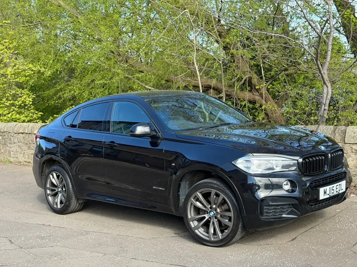 Used BMW X6 M Sport 254 HP (186 kW) 2015 Black SUV