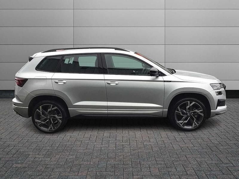 Used Skoda Karoq SportLine 110 HP (80 kW) 2025 Brilliant silver metallic SUV