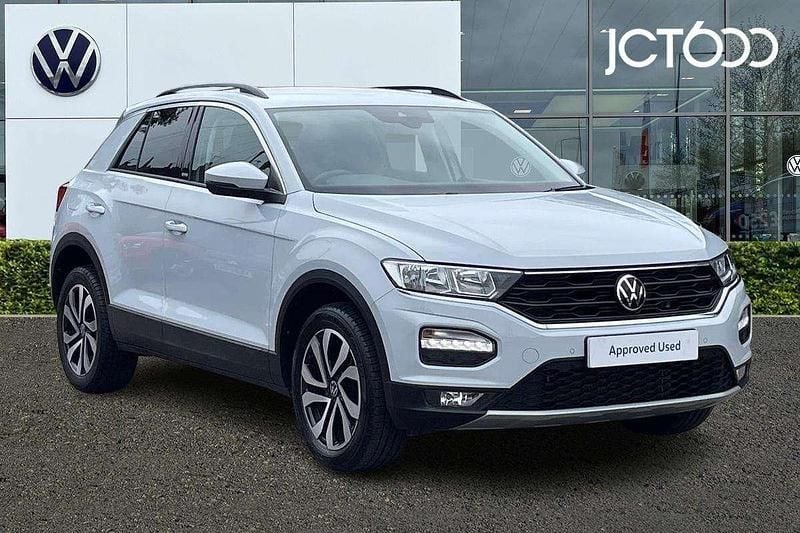 Silver Used 2022 VW T-Roc Active SUV | £17,949 (Fair price) - Image 1/4