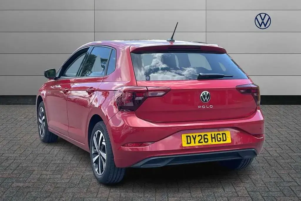 Used VW Polo Match 95 HP (69 kW) 2026 Red Hatchback