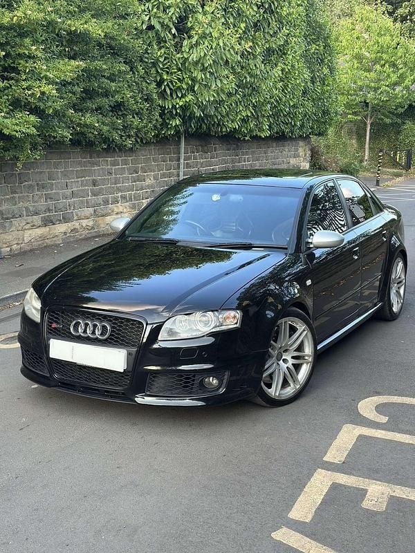 Used Audi RS4 2007 Black Sedan