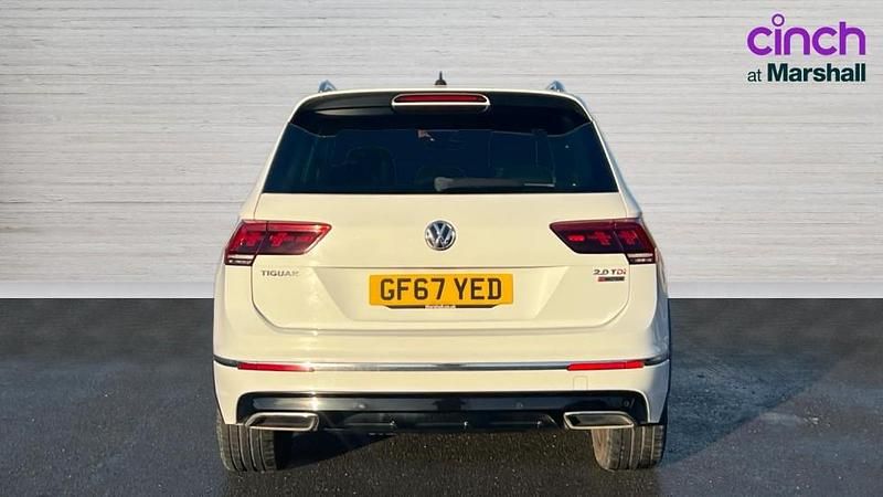 Used VW Tiguan R-line 240 HP (176 kW) 2017 White SUV