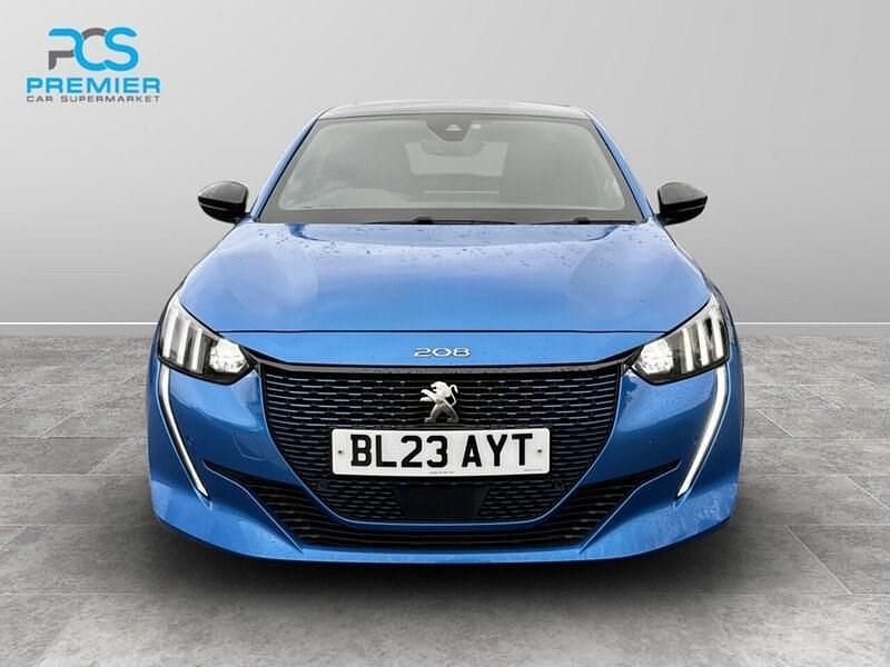 Used Peugeot e-208 GTi 100 kW (136 HP) 2023 Blue Hatchback
