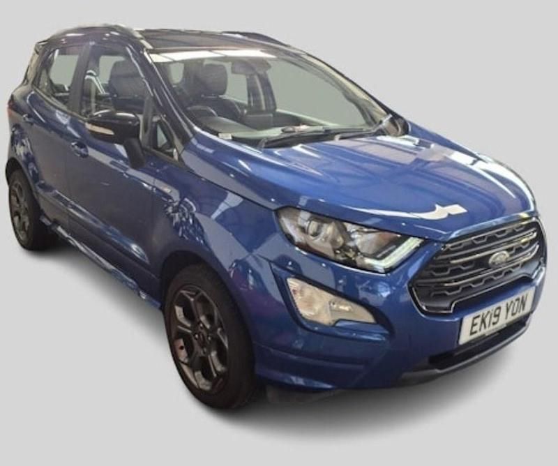 Blue Used 2019 Ford Ecosport ST-Line SUV | £8,590 (Fair price) - Image 1/4