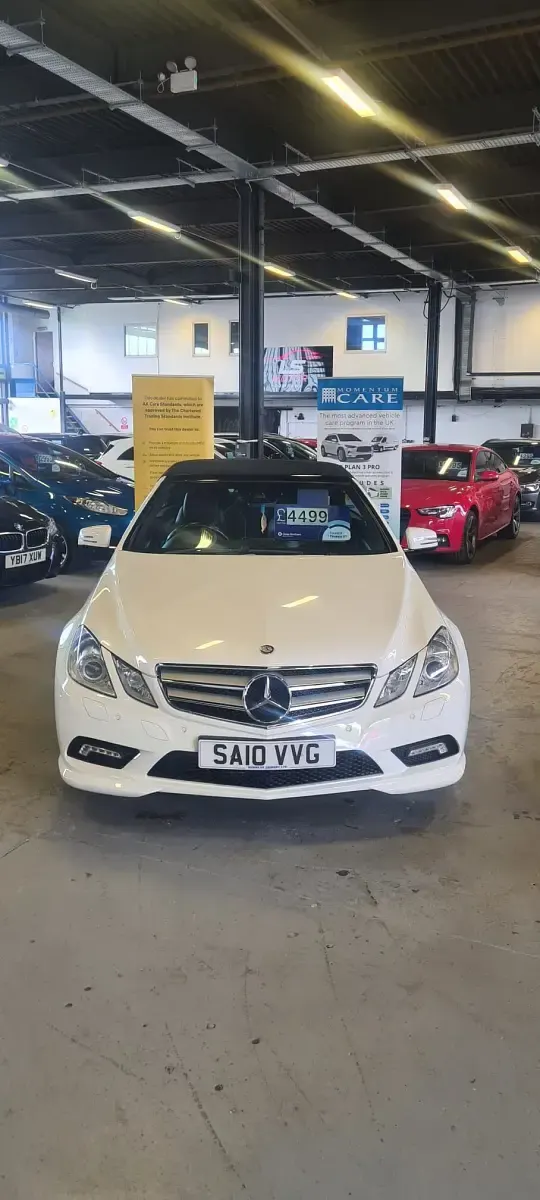 Used Mercedes E350 2010 White Cabriolet