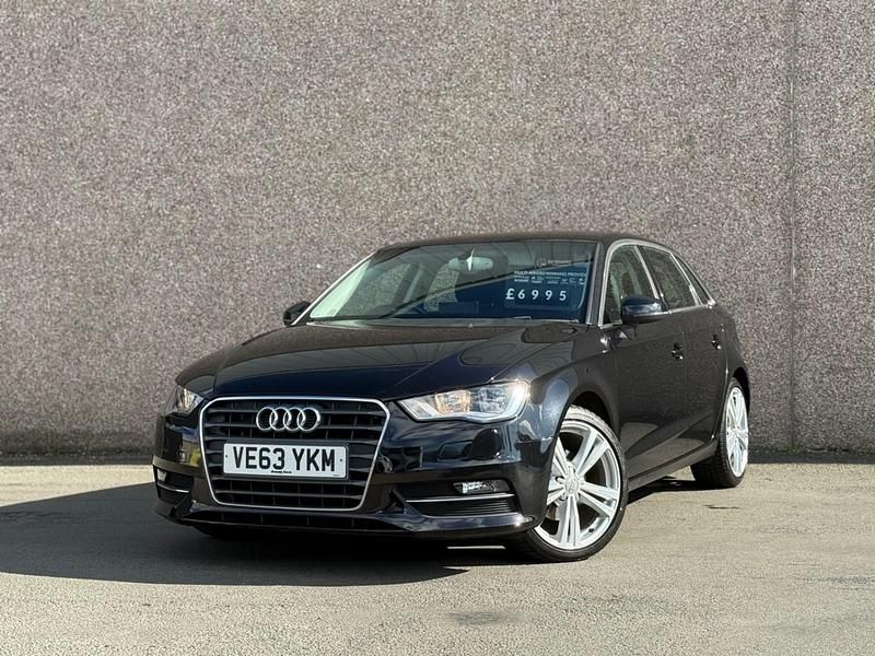 Black Used 2014 Audi A3 Sport Hatchback | £6,995 (Good price) - Image 1/4