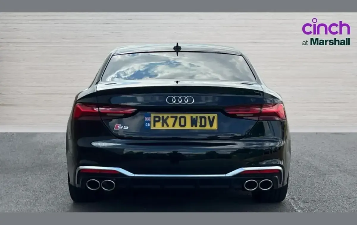 Used Audi A5 Comfort 347 HP (255 kW) 2020 Black Coupe