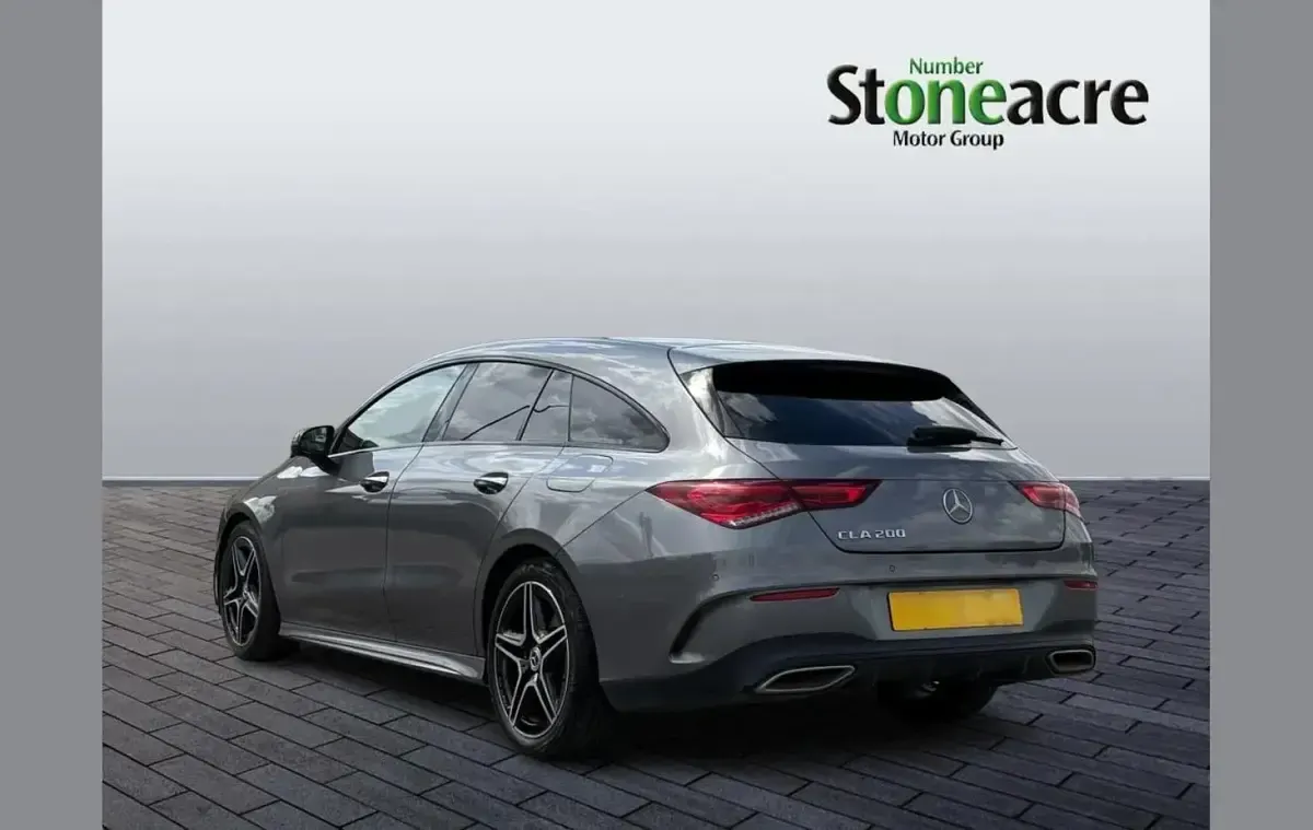 Used Mercedes CLA200 AMG Line Premium 163 HP (119 kW) 2022 Grey Coupe