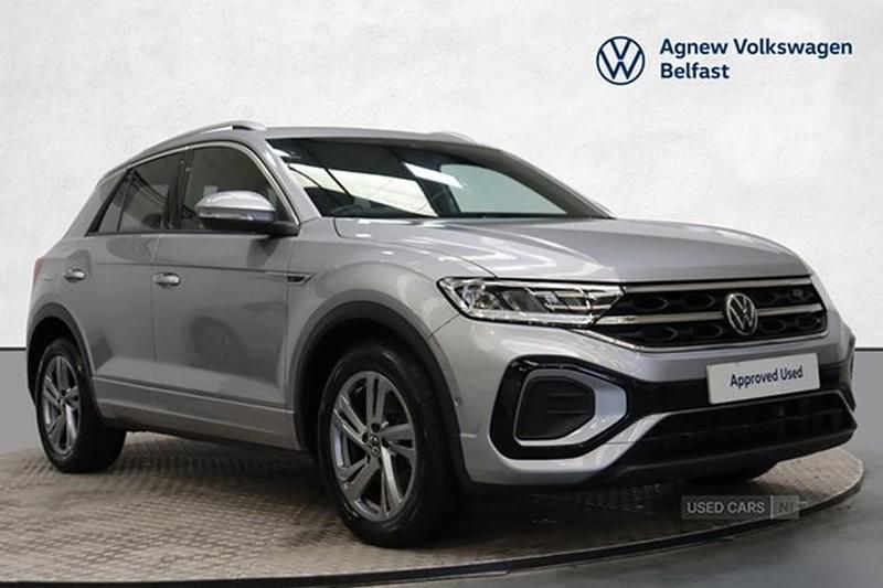 Silver Used 2023 VW T-Roc R-line SUV | £22,990 (Fair price) - Image 1/4
