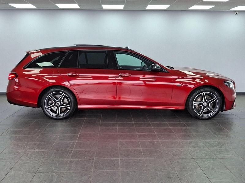 Used Mercedes E300 AMG line 2021 Red Estate
