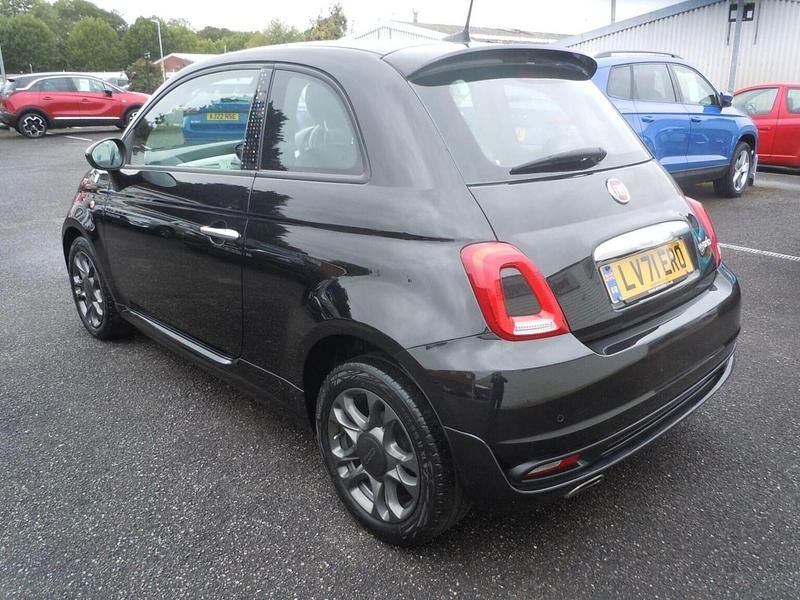Used Fiat 500 S 2021 Black Hatchback