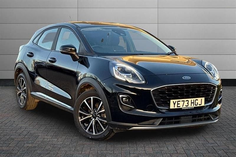 Used Ford Puma Titanium 125 HP (91 kW) 2023 Black Hatchback