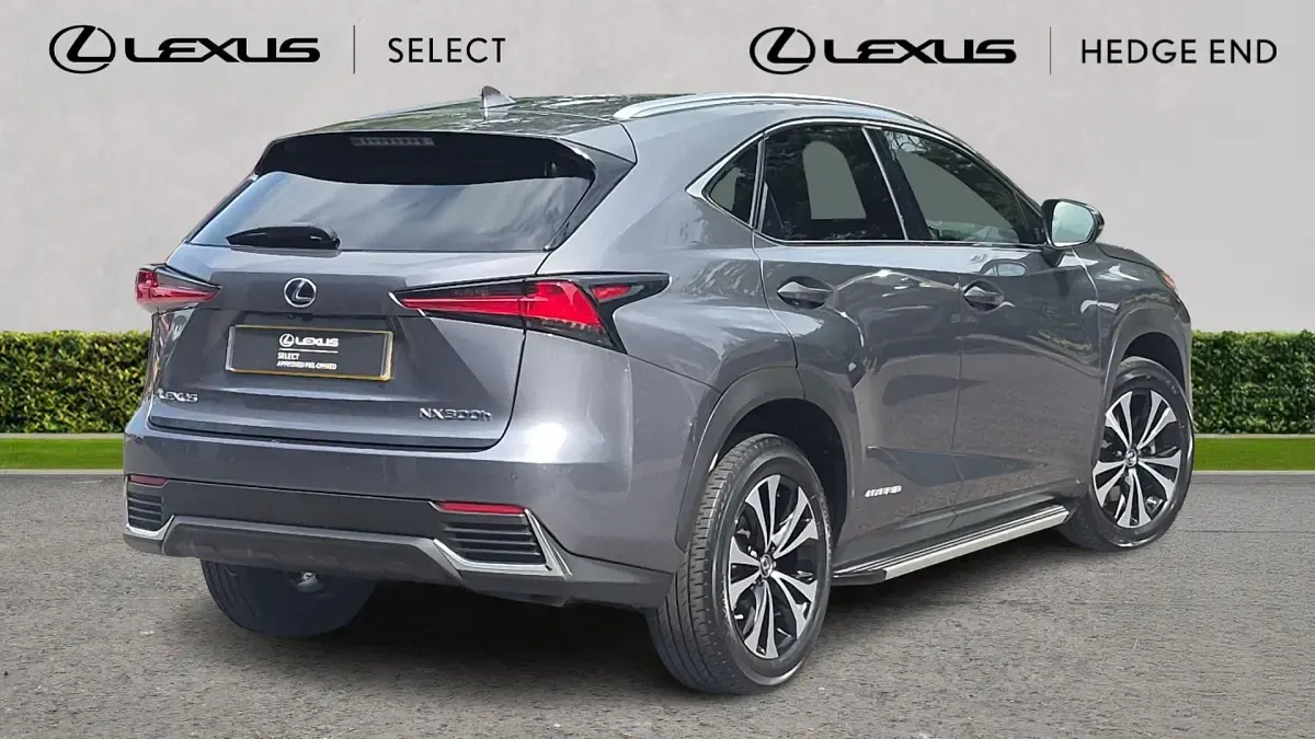 Used Lexus NX300h 197 HP (144 kW) 2021 Mercury grey SUV