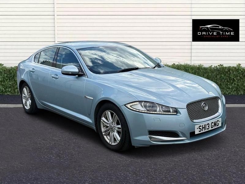 Blue Used 2013 Jaguar XF SE Sedan | £3,995 (Good price) - Image 1/4