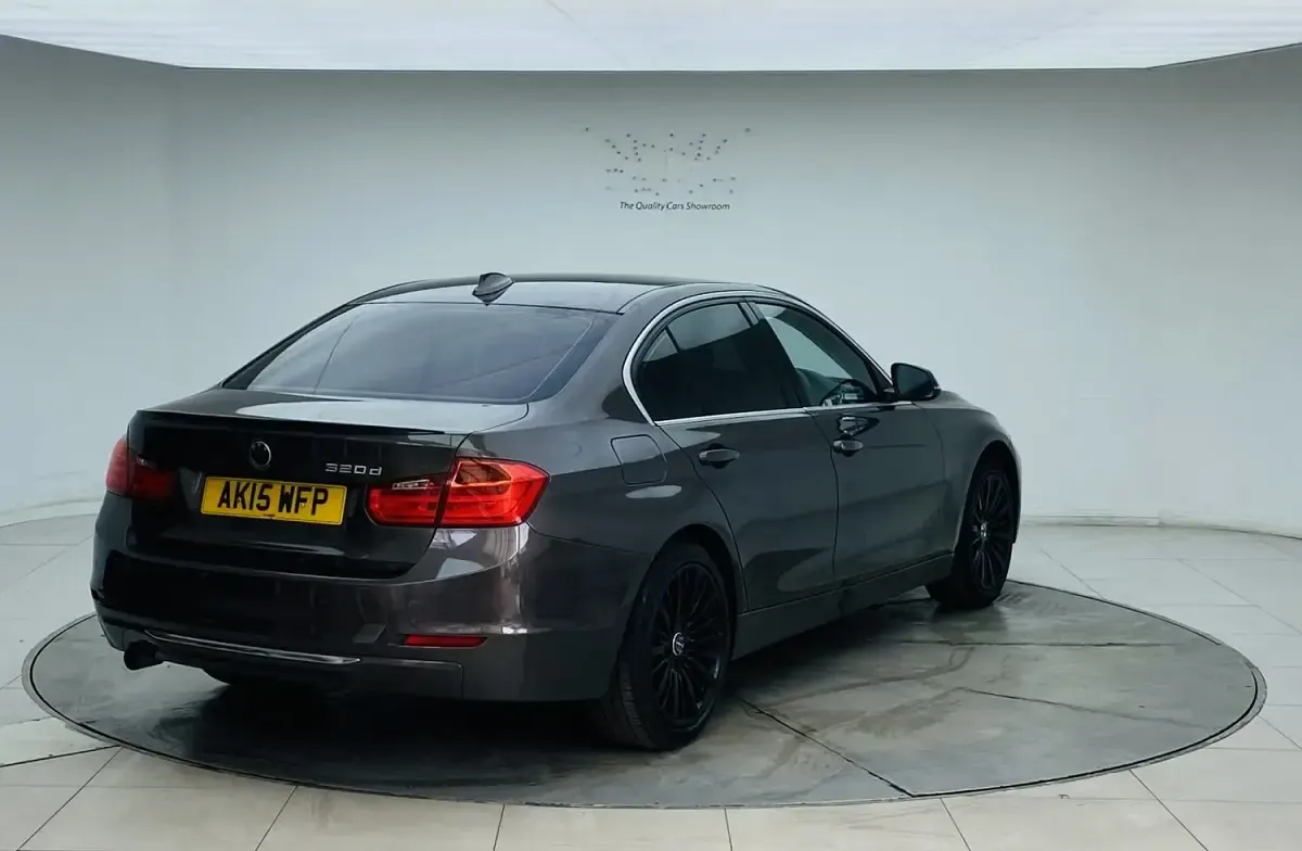 Used BMW 320 Luxury Line 2015 Brown Sedan