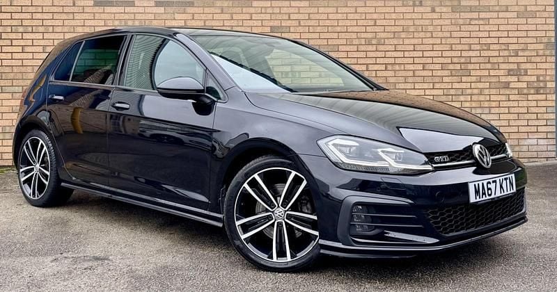 Used VW Golf VII GTD 184 HP (135 kW) 2017 Black Hatchback