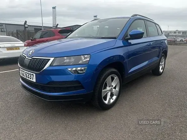 Used Skoda 110 R SE 110 HP (80 kW) 2021 Blue Estate