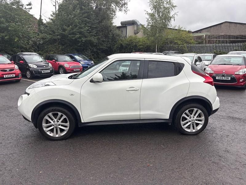 Used Nissan Juke Acenta 110 HP (80 kW) 2013 White SUV