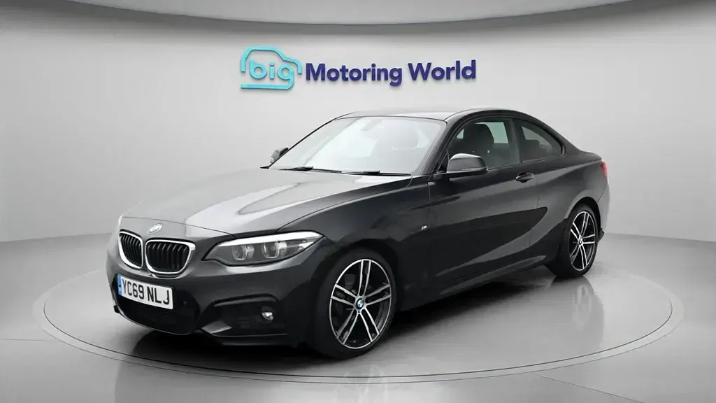 Usado BMW 220 M Sport 190 CV (139 kW) 2019 Negro Coupe