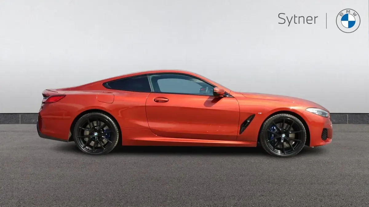 Used BMW 840 Comfort Edition 316 HP (232 kW) 2020 Orange Coupe