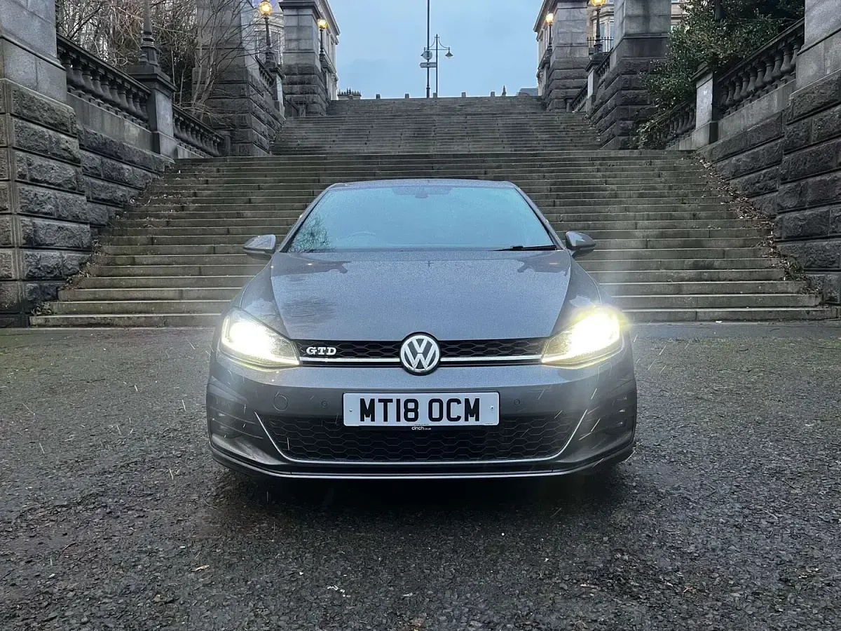 Used VW Golf VII GTD 184 HP (135 kW) 2018 Grey Hatchback