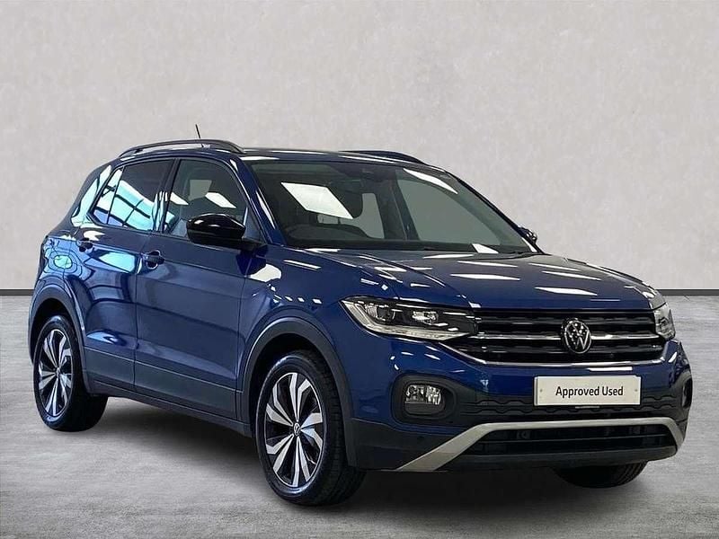 Blue Used 2023 VW T-Cross Black Edition SUV | £18,253 (Fair price) - Image 1/4